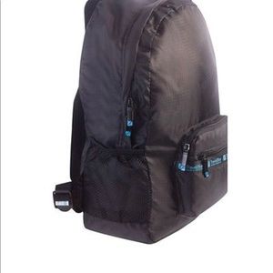 travel blue folding rucksack